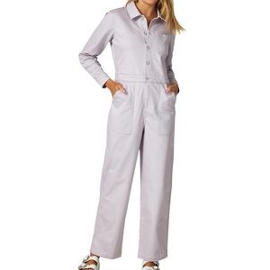 New Free People Purple Lee Union Coveralls Jumpsuit